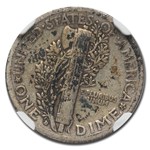 1916-D Mercury Dime VG-8 NGC