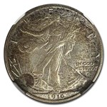 1916-D Walking Liberty Half Dollar MS-64 NGC