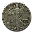 1916-D Walking Liberty Half Dollar VF