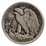 1916-D Walking Liberty Half Dollar VG