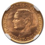 1916 Gold $1.00 McKinley Commem MS-67 NGC