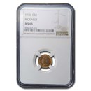 1916 Gold $1.00 McKinley Memorial MS-63 NGC