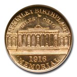 1916 Gold $1.00 McKinley MS-65 NGC CAC
