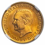 1916 Gold $1.00 McKinley MS-65 NGC