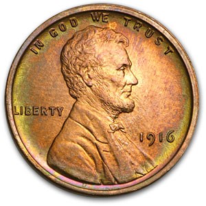 1916 Lincoln Cent AU Details (Cleaned) 1916 Lincoln Cent AU Details (Cleaned)