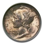 1916 Mercury Dime MS-64 NGC (FB)