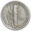 1916 Mercury Dime VF