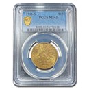 1916-S $10 Indian Gold Eagle MS-61 PCGS