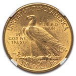 1916-S $10 Indian Gold Eagle MS-64 NGC