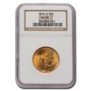 1916-S $10 Indian Gold Eagle MS-65 NGC