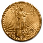 1916-S $20 St Gaudens Gold Double Eagle MS-62 PCGS
