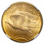 1916-S $20 St Gaudens Gold Double Eagle MS-63 NGC