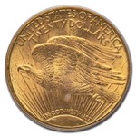 1916-S $20 St Gaudens Gold Double Eagle MS-63 PCGS