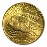 1916-S $20 St Gaudens Gold Double Eagle MS-64+ PCGS