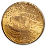 1916-S $20 St Gaudens Gold Double Eagle MS-65 PCGS
