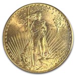 1916-S $20 St Gaudens Gold Double Eagle MS-66 PCGS