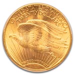 1916-S $20 St Gaudens Gold Double Eagle MS-66 PCGS