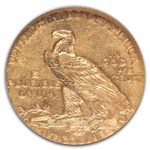 1916-S $5 Indian Gold Half Eagle AU-55 NGC (Golden Gate Collect)