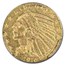1916-S $5 Indian Gold Half Eagle MS-61 PCGS CAC