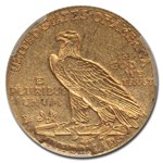 1916-S $5 Indian Gold Half Eagle MS-61 PCGS