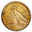 1916-S $5 Indian Gold Half Eagle MS-62 PCGS