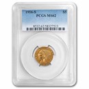 1916-S $5 Indian Gold Half Eagle MS-62 PCGS