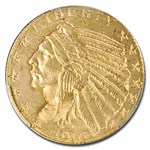 1916-S $5 Indian Gold Half Eagle MS-63 PCGS CAC