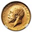 1916-S Australia Gold Sovereign George V MS-63 NGC