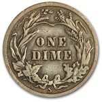 1916-S Barber Dime Fine