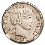 1916-S Barber Dime MS-62 NGC
