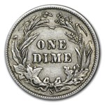 1916-S Barber Dime XF