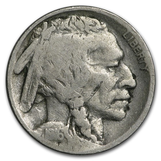 1916-S Buffalo Nickel VG Details 1916-S Buffalo Nickel VG Details