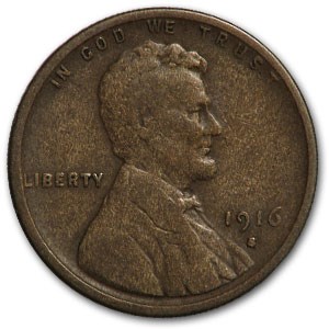1916-S Lincoln Cent VF 1916-S Lincoln Cent VF
