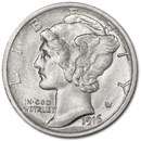 1916-S Mercury Dime BU