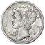 1916-S Mercury Dime BU