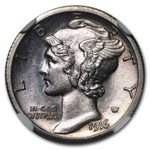 1916-S Mercury Dime MS-62 NGC (FB)
