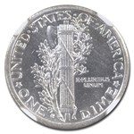1916-S Mercury Dime MS-64 NGC (FB)