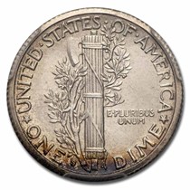 Buy 1916-S Mercury Dime MS-64 PCGS (FB) | APMEX