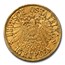 1916-T German East Africa Gold 15 Rupien Wilhelm II MS-63 NGC
