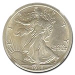 1916 Walking Liberty Half Dollar AU-55 NGC