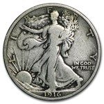 1916 Walking Liberty Half Dollar Fine
