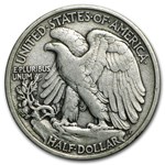 1916 Walking Liberty Half Dollar VF