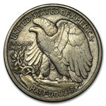 1916 Walking Liberty Half Dollar XF