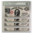 1917 $1.00 Legal Tender George Washington 58-65 PMG (Fr#39) 4 Con