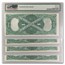 1917 $1.00 Legal Tender George Washington 58-65 PMG (Fr#39) 4 Con
