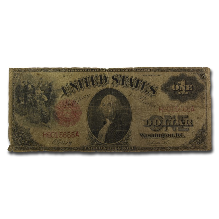 1917 $1.00 Legal Tender George Washington Cull (Fr#TBD)