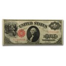 1917 $1.00 Legal Tender George Washington XF (Fr#39)