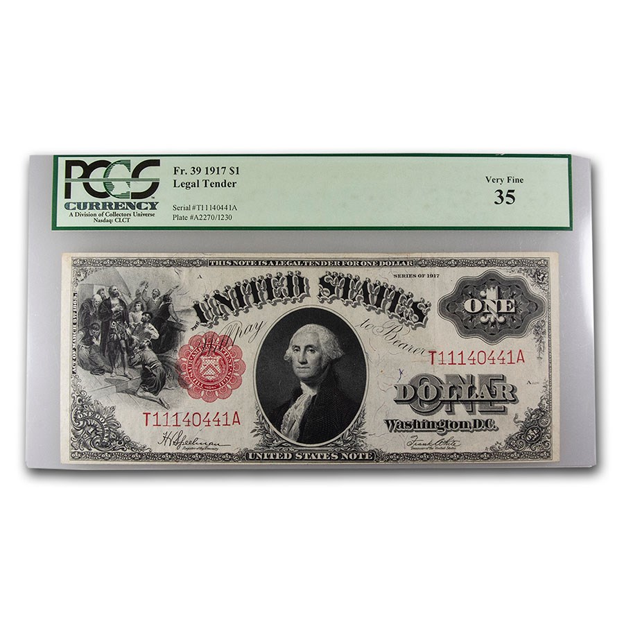 1917 $1.00 Legal Tender VF-35 PCGS (Fr#39)