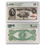 1917 $2.00 Legal Tender Choice VF-20 PMG (Fr#57)