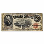 1917 $2.00 Legal Tender Fine (Fr#58) Bracelet Back